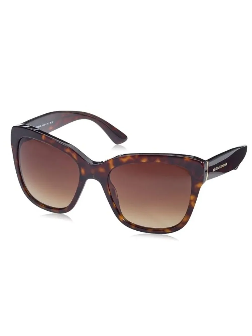 Dolce Gabbana DG4226 Sunglasses Havana Tortoise Gradient DG 4226 Brown Cat Eye